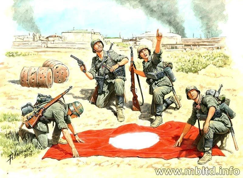 1/35 Master Box - Stukas Flying! German Infantry Stalingrad (Summer 1942) 3545