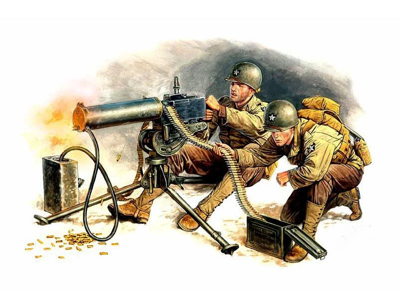 1/35 Master Box - US Machine Gunners 3519
