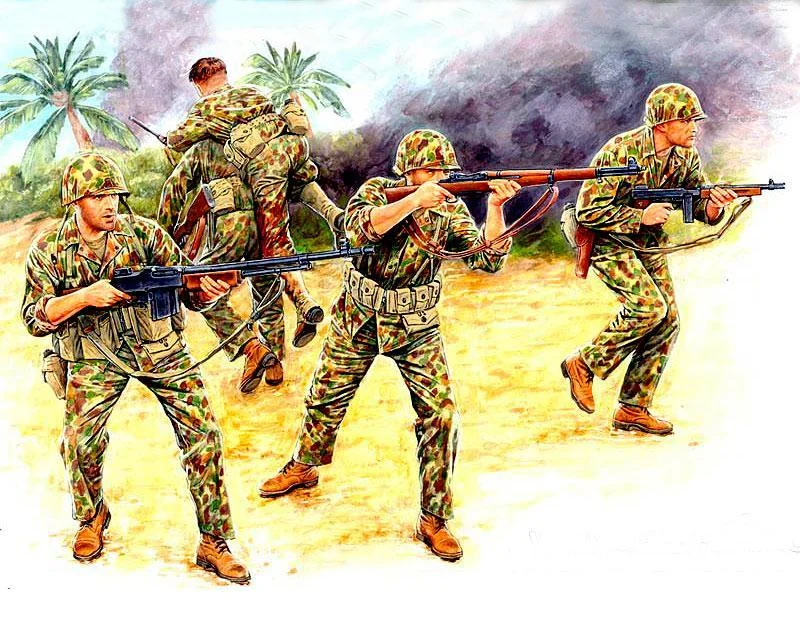 1/35 Master Box - US Marine Corps Infantry 3543