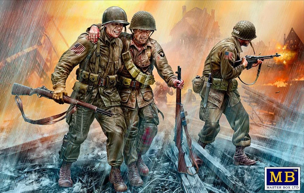 1/35 Master Box - US Paratroopers with Ammunition 35219
