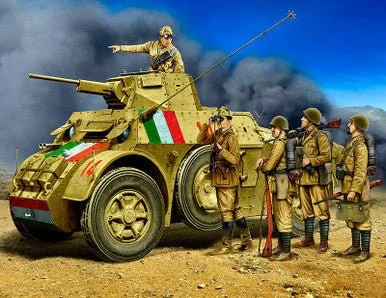 1/35 Master Box WWII Italian Military Crew (x5) - Master Box LTD