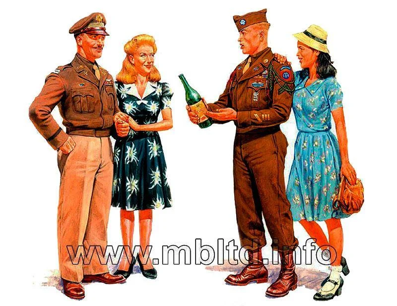 1/35 Master Box - WWII Post War Celebration (Europe 1945) 3514