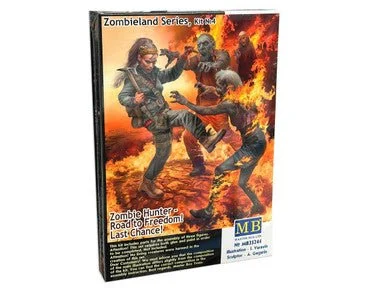 1/35 Masterbox Zombie Hunter - Road to Freedom! Last Chance! Zombieland Series, Kit No. 4