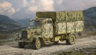 1/35 Mercedes Benz L3000S German Cargo Truck - Italeri