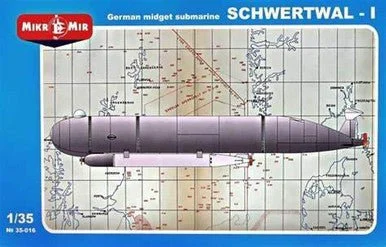 1/35 Mikro Mir German midget submarine Schwertwal - MikroMir