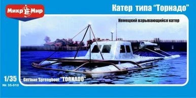 1/35 Mikro Mir German Sprengboot Tornado Boat - MikroMir