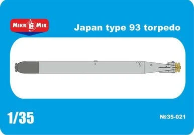 1/35 Mikro Mir IJN Type 93 Torpedo (Long Lance) - MikroMir