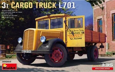 1/35 Miniart 3t Cargo Truck L701 Plastic Model Kit
