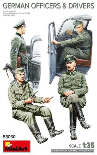 1/35 Miniart German Officers & Drivers