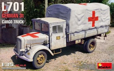 1/35 Miniart L701 German 3T Cargo Truck Plastic Model Kit