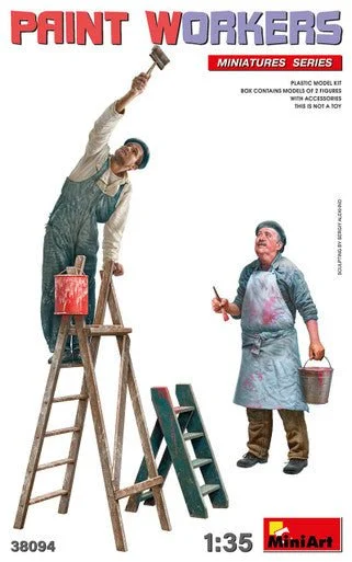 1/35 Miniart PAINT WORKERS WITH ACCESSORIES