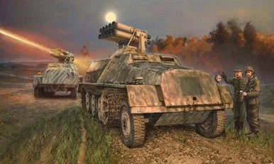 1/35 Panzerwerfer 42 w/sWS 15cm Nebelwerfer German Rocket Launcher - Italeri
