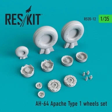 1/35 Reskit AH-64 Apache Type 1 wheels set