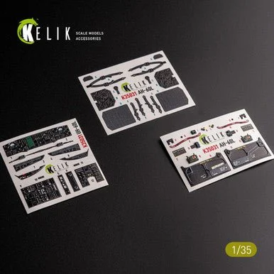 1/35 Reskit UH-60L interior 3D decals for Academy kit