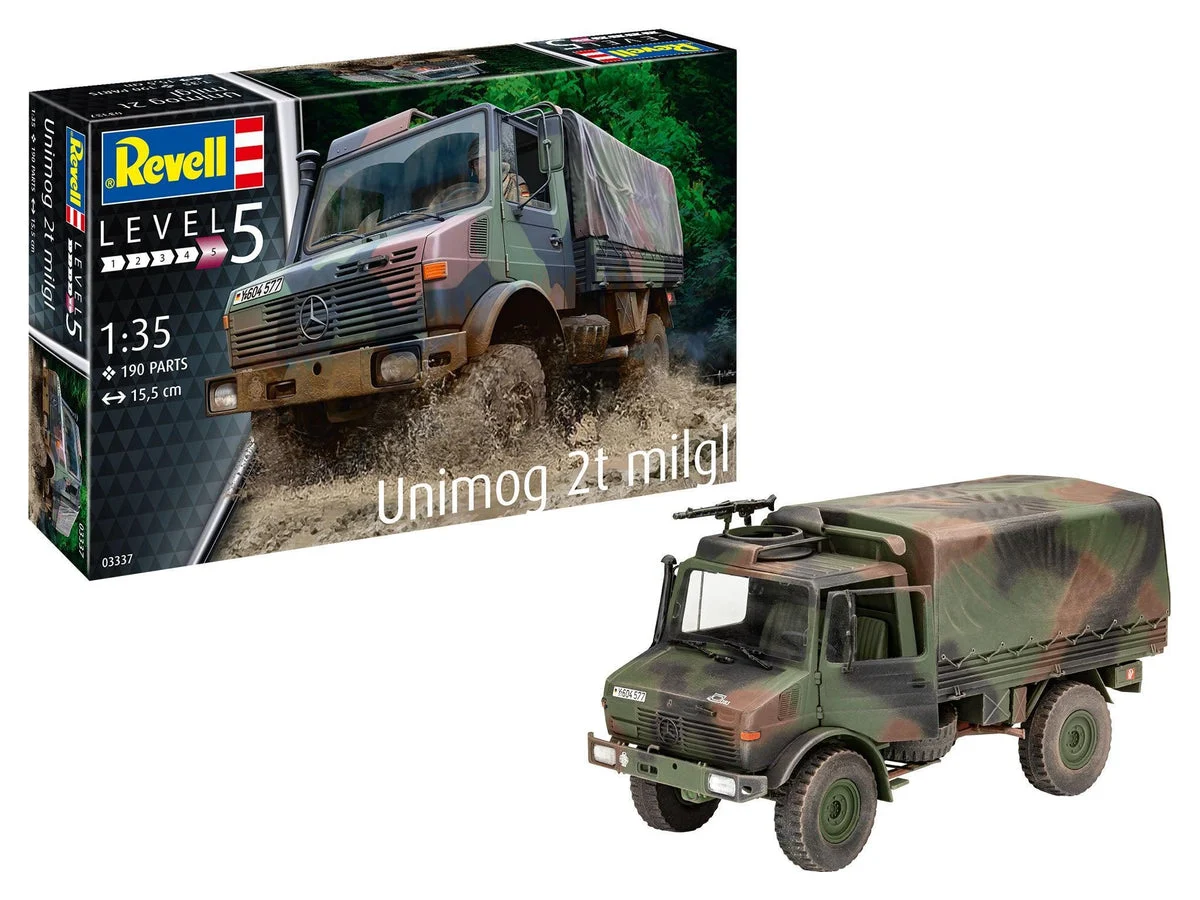 1/35 Revell Germany Unimog 2T milgl 3337 - Revell-Germany