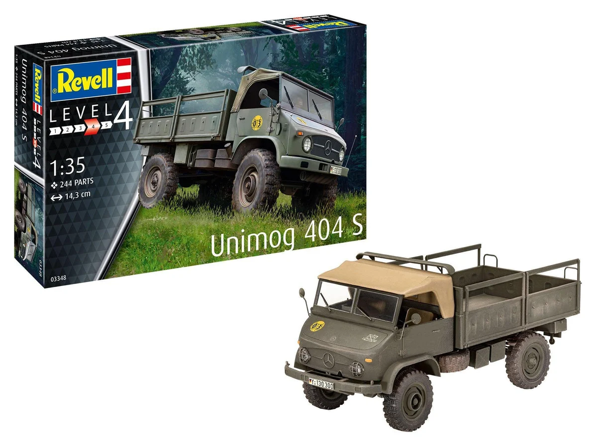 1/35 Revell Germany Unimog 404 S 3348 - Revell-Germany