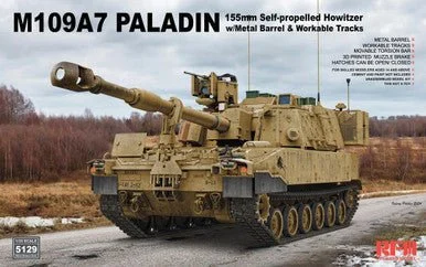 1/35 Ryefield M109A7 Paladin 155mm Howitzer Plastic Model Kit