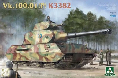 1/35 Takom Vk.100.01(P) K3382 Plastic Model Kit