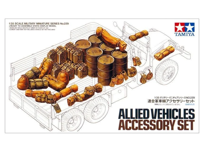 1/35 Tamiya Allied Vehicles Accessory Set 35229