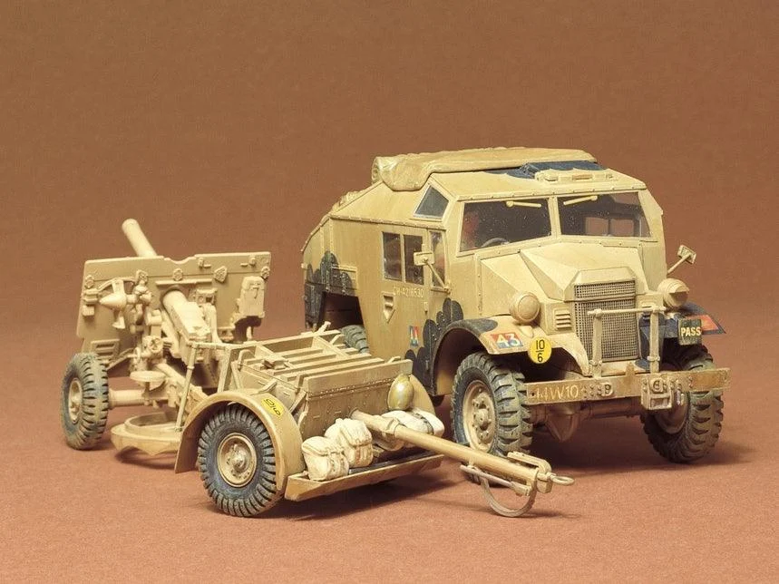 1/35 Tamiya British 25 Pndr Gun/Quad Kit 35044