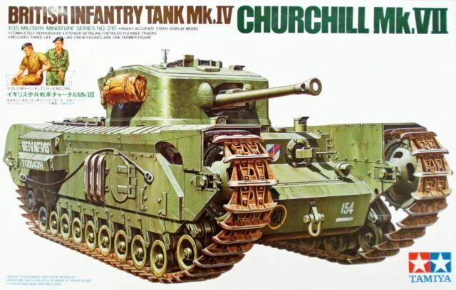 1/35 Tamiya British Churchill MK.VII 35210