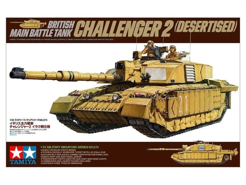 1/35 Tamiya British MBT Challenger 2 35274