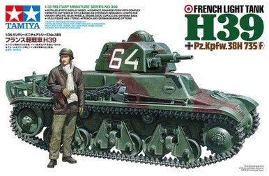 Tamiya 1/35 French Light Tank H39 - 35389