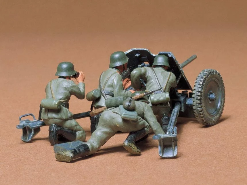1/35 Tamiya German 37mm Anti-Tank Gun Kit 35035