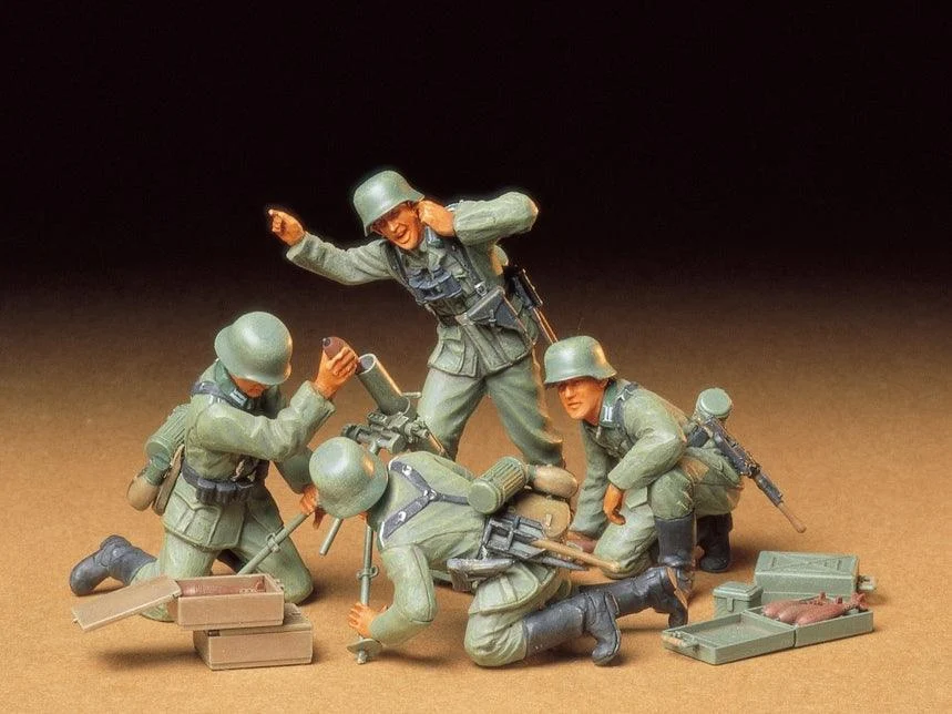 1/35 Tamiya German Infantry Mortar Team 35193