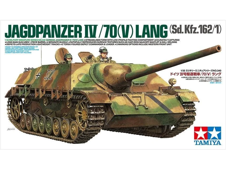 1/35 Tamiya German JAGDPANZER IV/70 (V) Lang 35340
