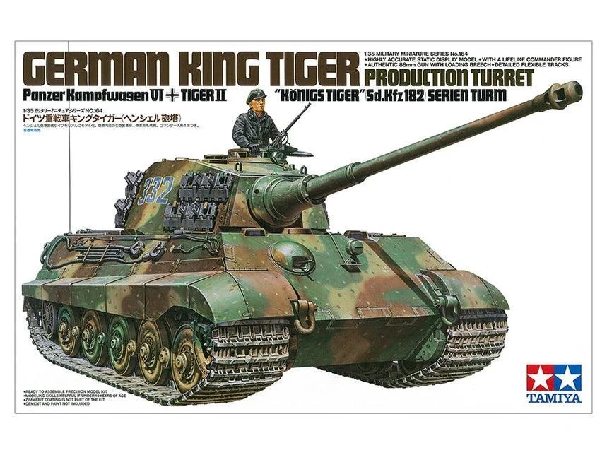 1/35 Tamiya German King Tiger "Production Turret" 35164