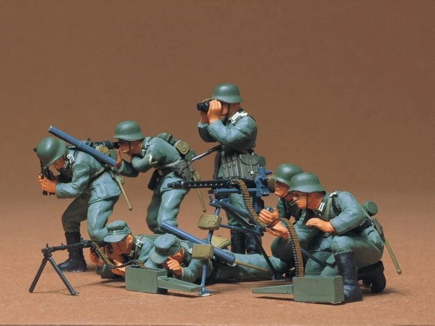 1/35 Tamiya German Machine Gun Troops Kit 35038