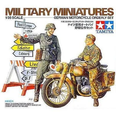 1/35 Tamiya German Motorcycle Orderly Set 35241