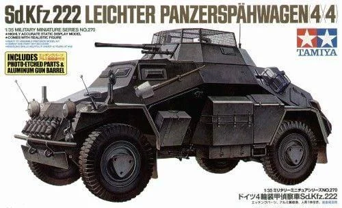 1/35 Tamiya German Sd.Kfz 222 w/Photo Etched Part 35270
