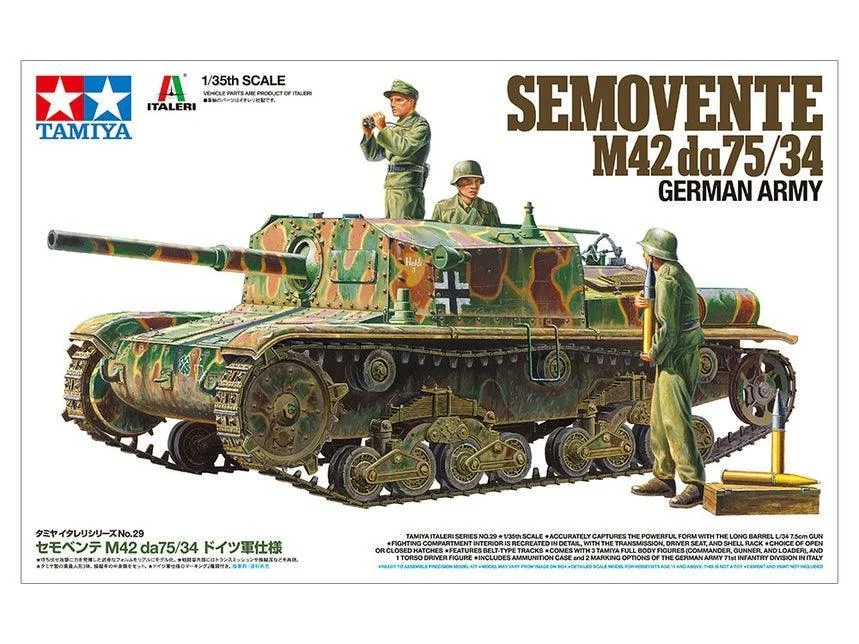 1/35 Tamiya German Semovente M42 DA75/34 37029