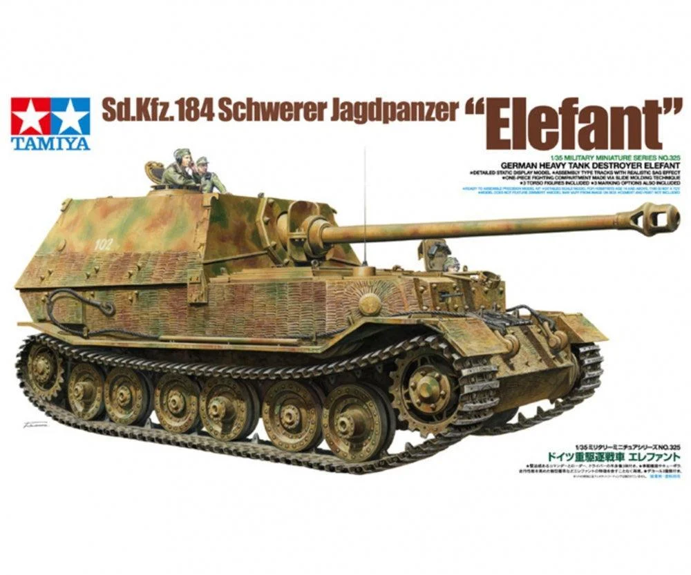 1/35 Tamiya German Tank Destroyer Elefant 35325