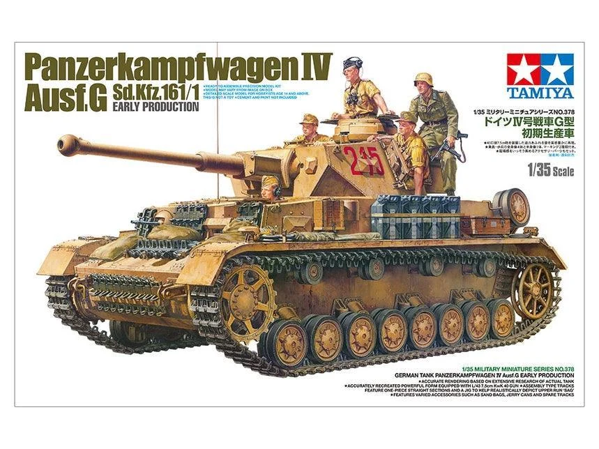 1/35 Tamiya German Tank Panzer IV Ausf.G 35378