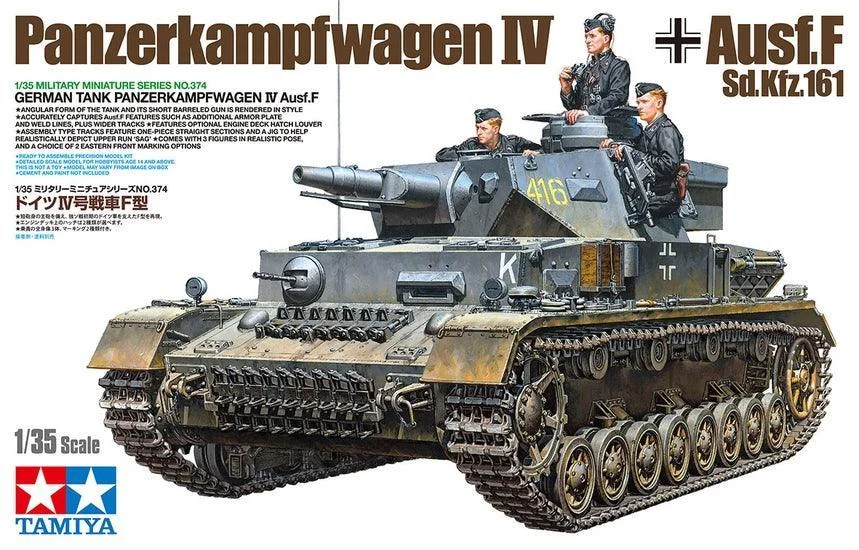 1/35 Tamiya German Tank PZ.KPFW.IV 35374