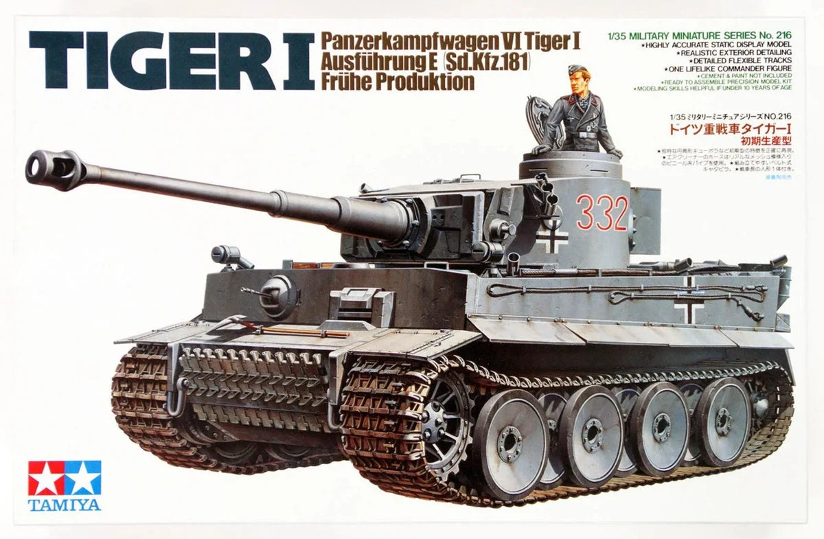 1/35 Tamiya German Tiger I Early Production 35216