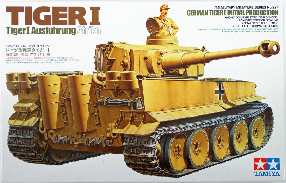 1/35 Tamiya German Tiger I Initial Production 35227