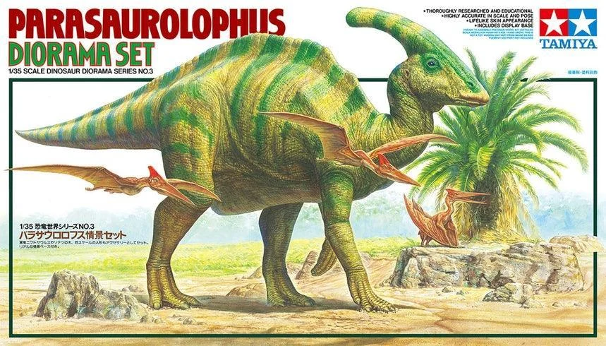 1/35 Tamiya Parasaurolophus Diorama Set 60103