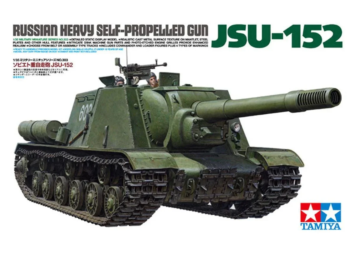 1/35 Tamiya Russian Heavy Sp Gun Jsu-152 35303