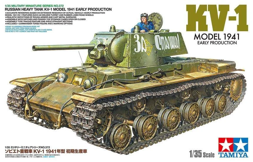 1/35 Tamiya Russian Heavy Tank KV-1 35372