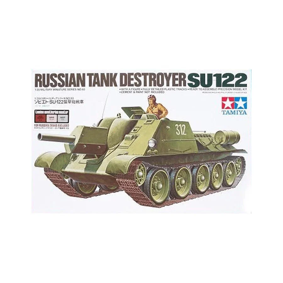 1/35 Tamiya Russian Tank Destroyer SU-122 - 89798