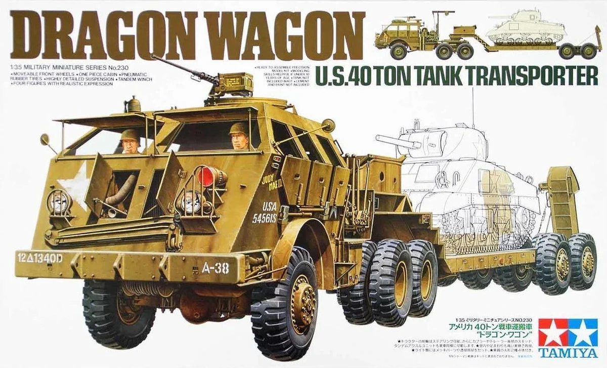 1/35 Tamiya U.S. 40 Ton Tank Transporter 35230