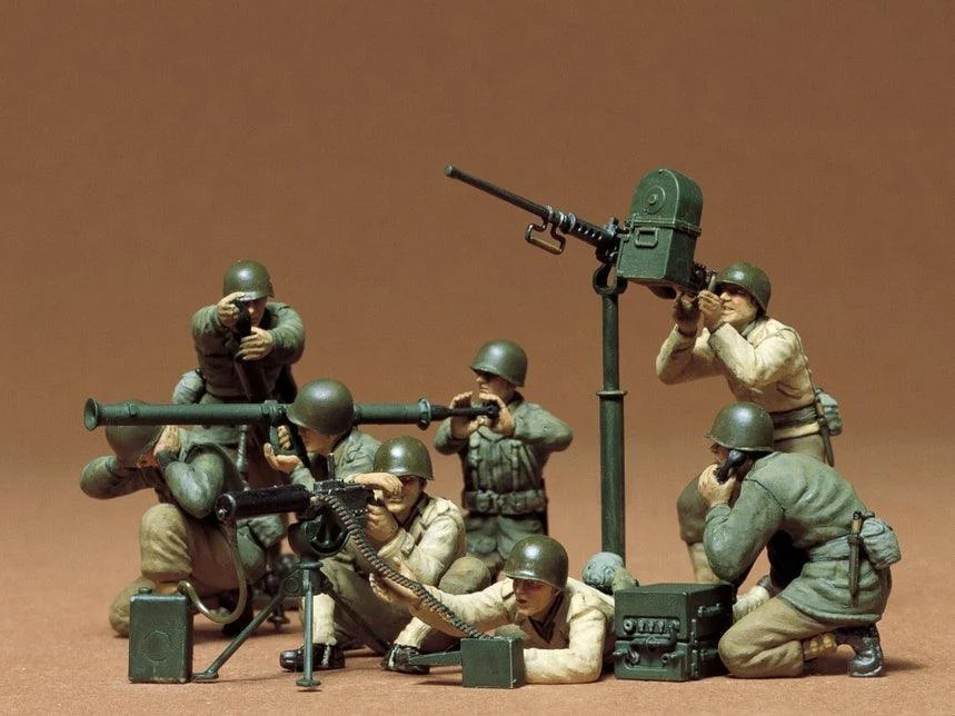 1/35 Tamiya U.S. Gun and Mortar Team Kit 35086