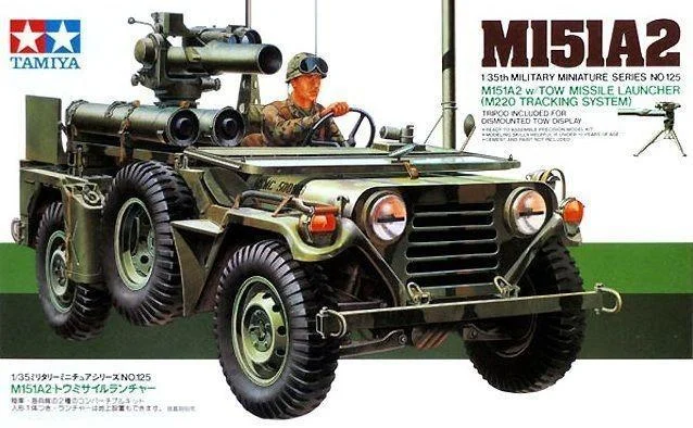 1/35 Tamiya U.S. M151A2 w/Tow Launcher 35125