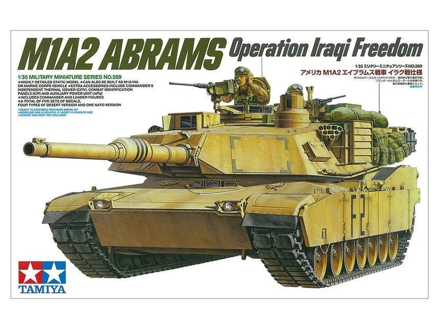 1/35 Tamiya U.S. M1A2 Abrams Main Battle Tank 35269