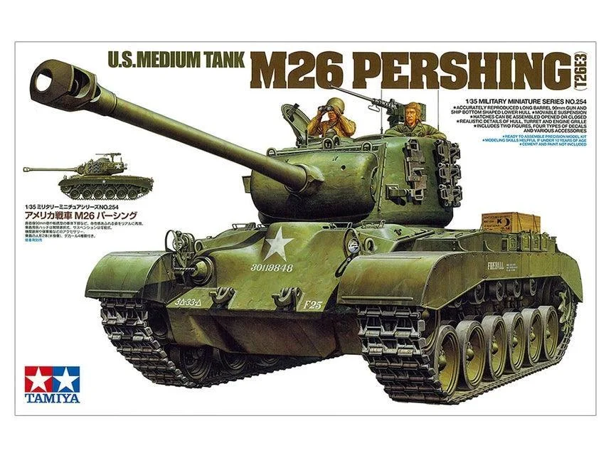 1/35 Tamiya U.S. Medium Tank M26 Pershing 35254
