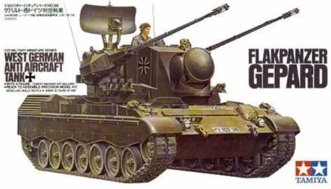 1/35 Tamiya West German Flkpnzr Gepard 35099